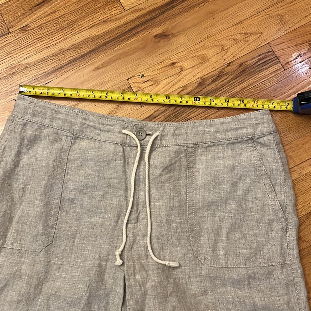 LizWear linen shorts- size L - Picture 7 of 8